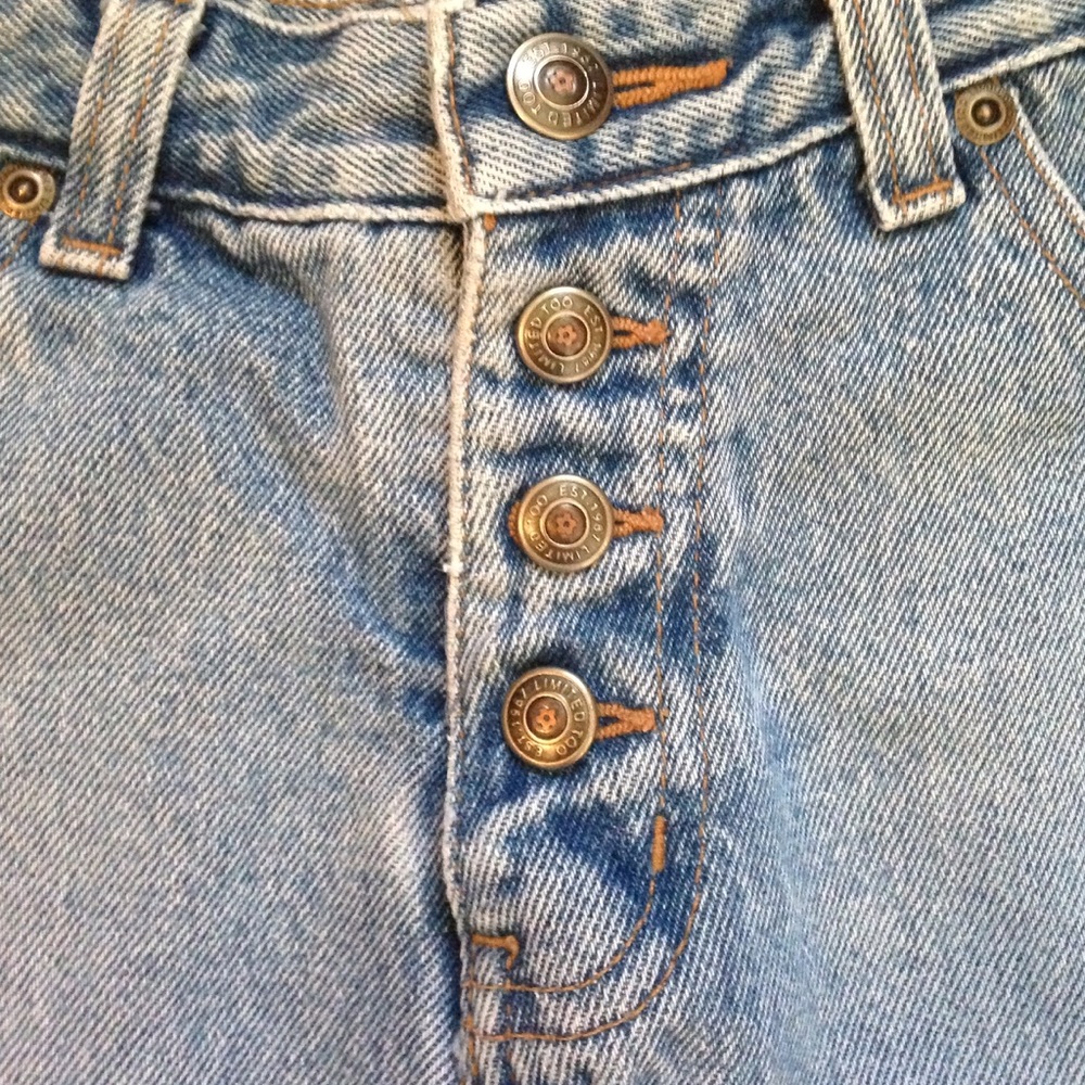 Limited Too Girls Denim Shorts - Picture 2 of 8